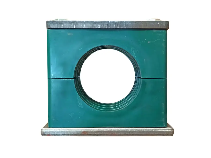 HIGH-RESISTANCE PLASTIC PIPE CLAMP - 3 IN