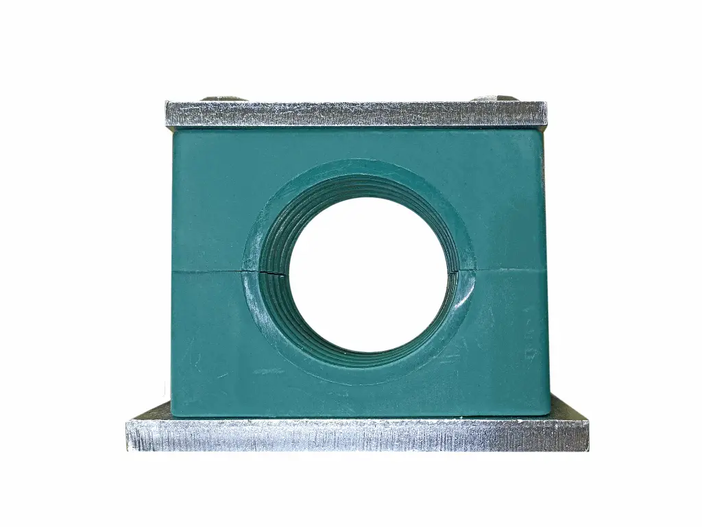 HIGH-RESISTANCE PLASTIC PIPE CLAMP - 2 IN
